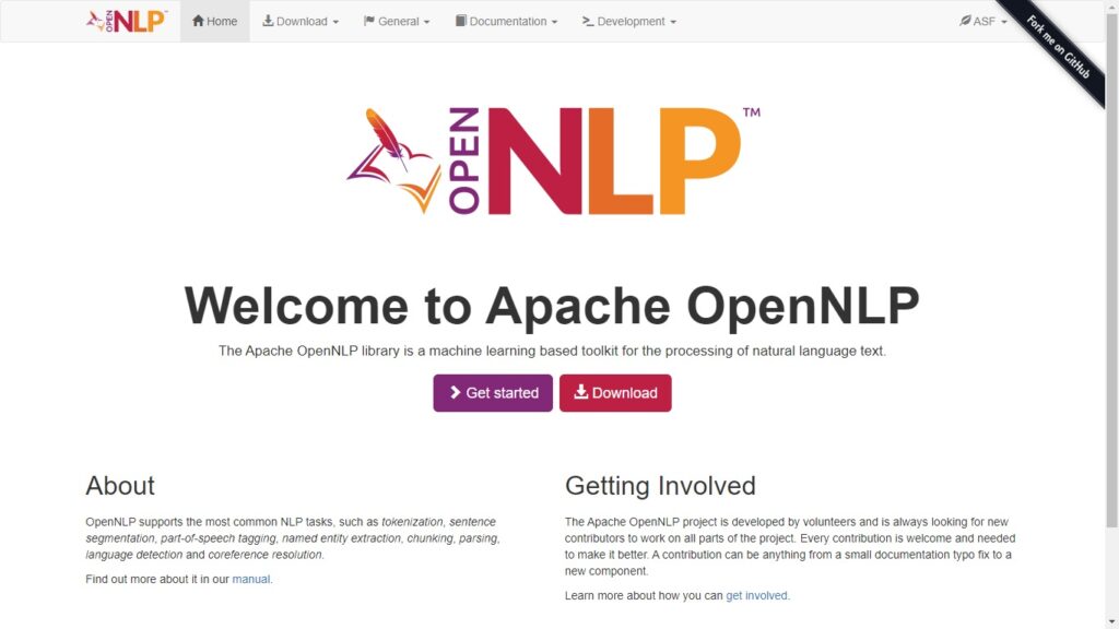 Apache OpenNLP ai tool