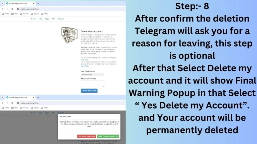 How to Delete Telegram Account on Phone in 2024?